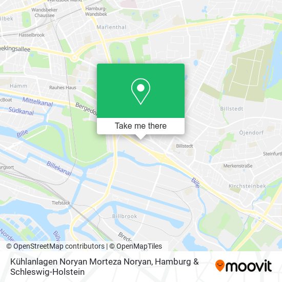 Kühlanlagen Noryan Morteza Noryan map
