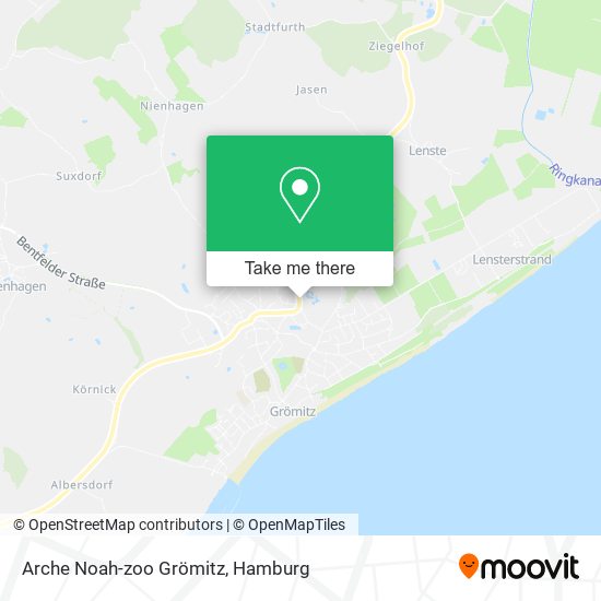 Arche Noah-zoo Grömitz map