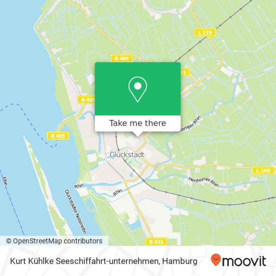 Карта Kurt Kühlke Seeschiffahrt-unternehmen