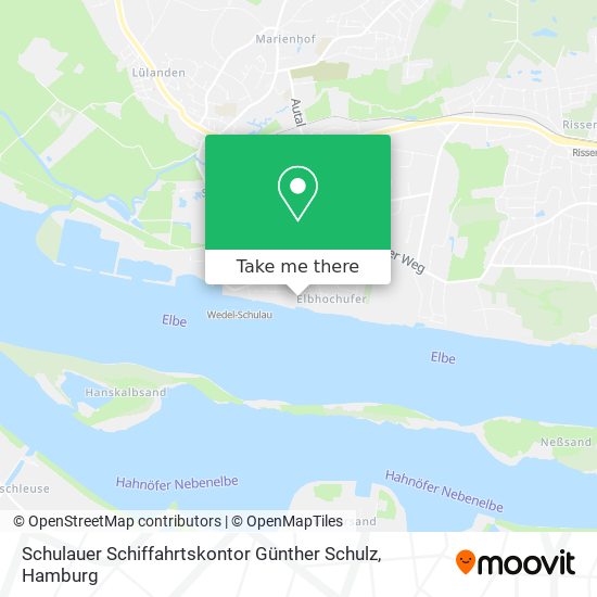 Карта Schulauer Schiffahrtskontor Günther Schulz