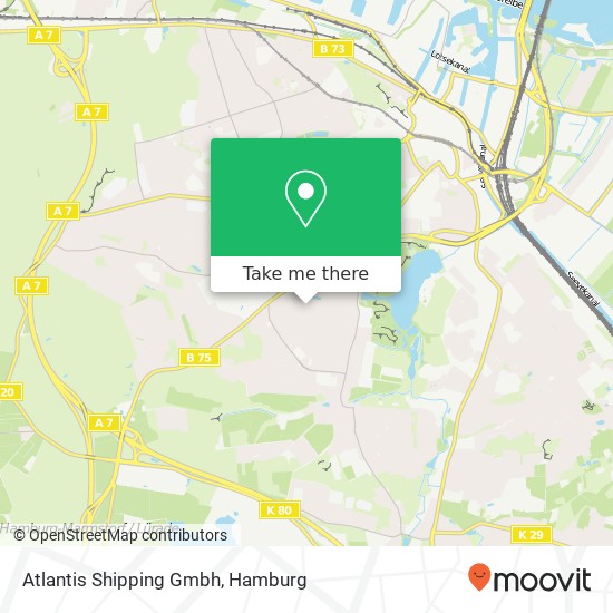 Atlantis Shipping Gmbh map