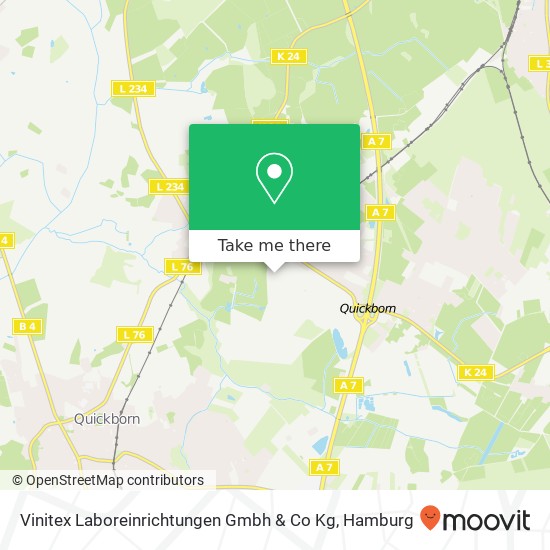 Vinitex Laboreinrichtungen Gmbh & Co Kg map