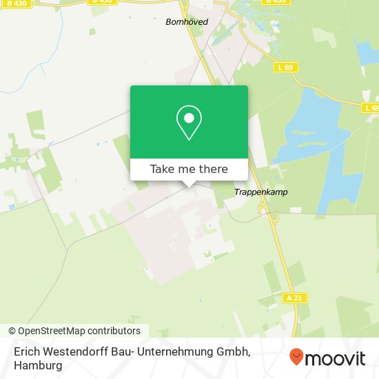 Erich Westendorff Bau- Unternehmung Gmbh map