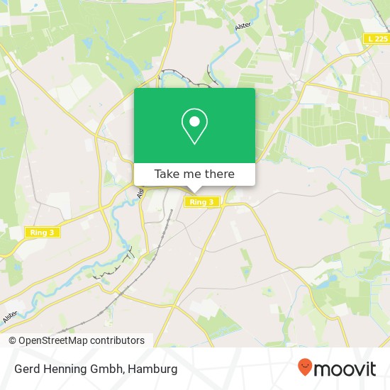 Gerd Henning Gmbh map