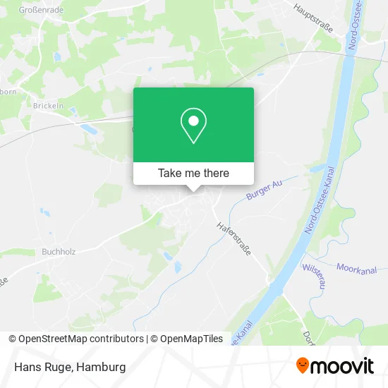 Карта Hans Ruge