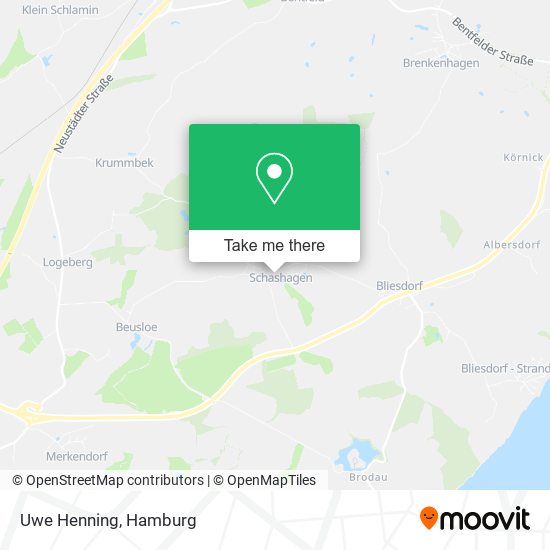 Uwe Henning map