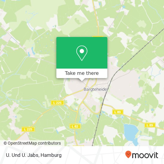 U. Und U. Jabs map