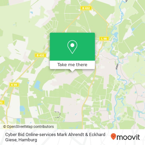 Карта Cyber Bid Online-services Mark Ahrendt & Eckhard Giese