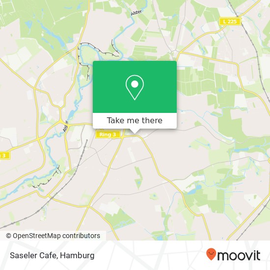 Saseler Cafe map