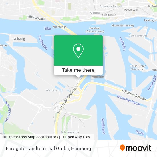 Eurogate Landterminal Gmbh map