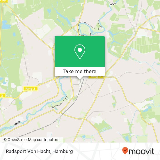 Radsport Von Hacht map