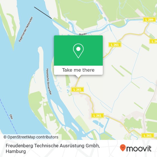 Карта Freudenberg Technische Ausrüstung Gmbh