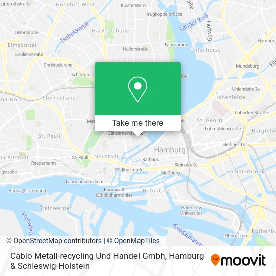 Карта Cablo Metall-recycling Und Handel Gmbh