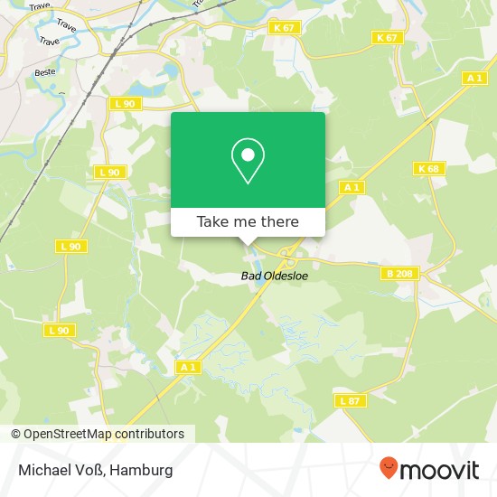 Michael Voß map