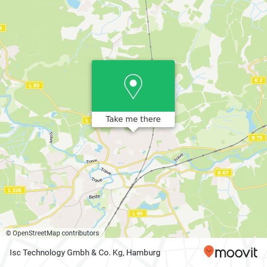 Isc Technology Gmbh & Co. Kg map