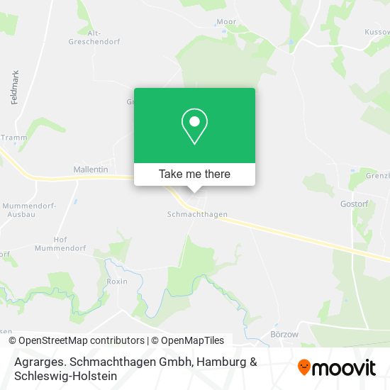 Agrarges. Schmachthagen Gmbh map