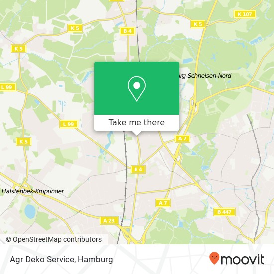 Agr Deko Service map