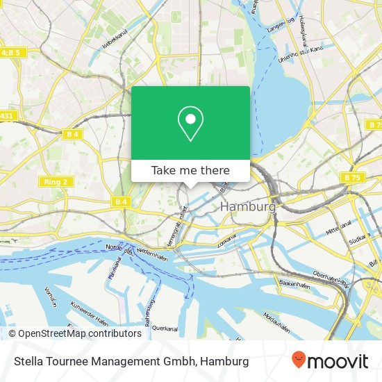 Stella Tournee Management Gmbh map