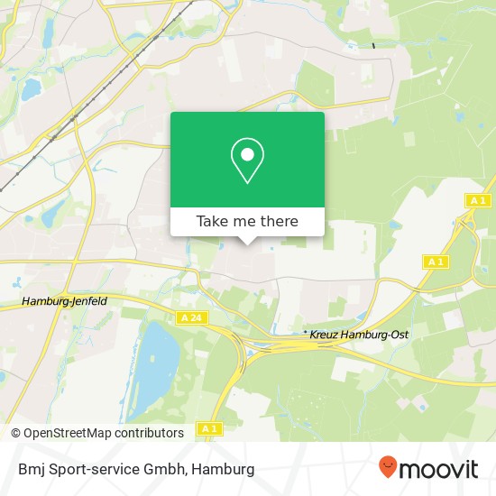 Bmj Sport-service Gmbh map