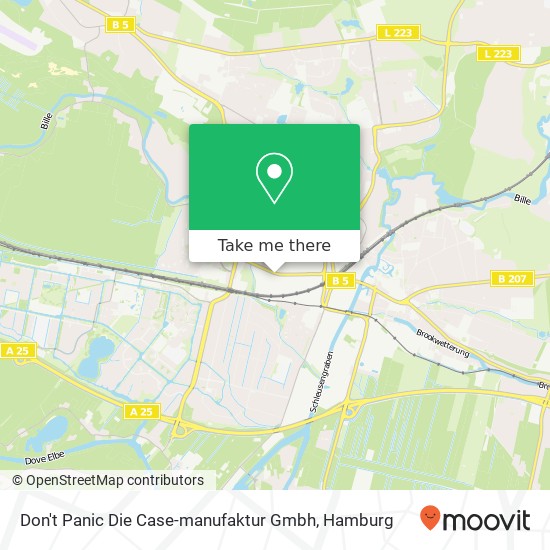 Don't Panic Die Case-manufaktur Gmbh map