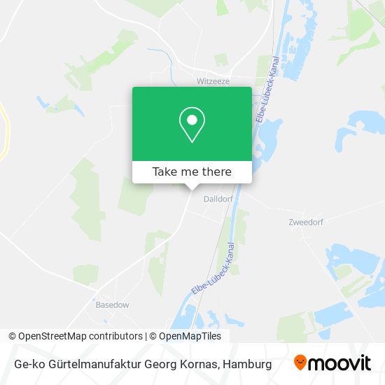 Ge-ko Gürtelmanufaktur Georg Kornas map