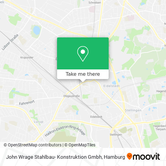 John Wrage Stahlbau- Konstruktion Gmbh map