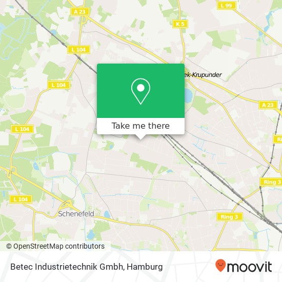 Betec Industrietechnik Gmbh map