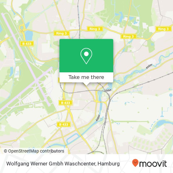 Wolfgang Werner Gmbh Waschcenter map