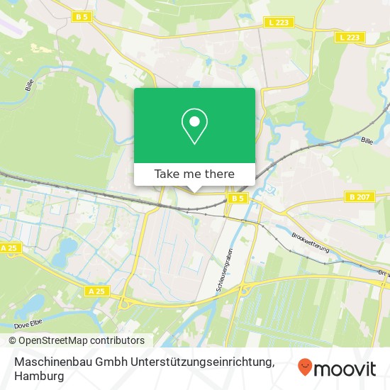 Карта Maschinenbau Gmbh Unterstützungseinrichtung