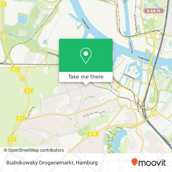 Карта Budnikowsky Drogeriemarkt