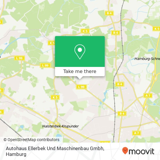 Autohaus Ellerbek Und Maschinenbau Gmbh map