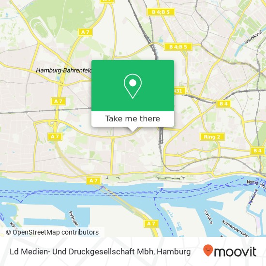 Ld Medien- Und Druckgesellschaft Mbh map