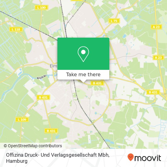 Карта Offizina Druck- Und Verlagsgesellschaft Mbh