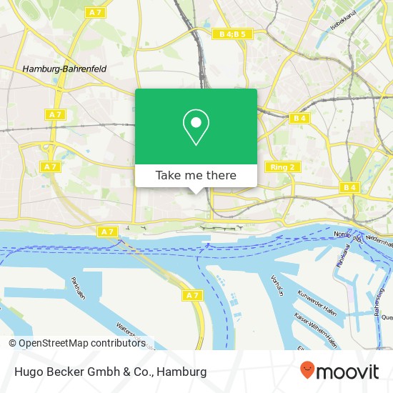 Hugo Becker Gmbh & Co. map