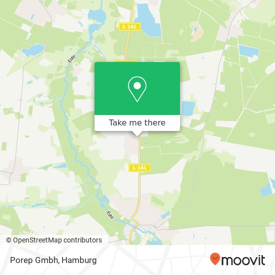 Porep Gmbh map