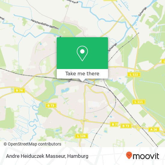 Andre Heiduczek Masseur map