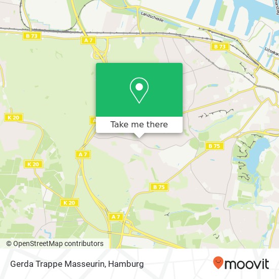 Gerda Trappe Masseurin map