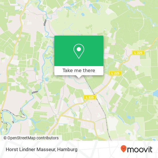 Horst Lindner Masseur map