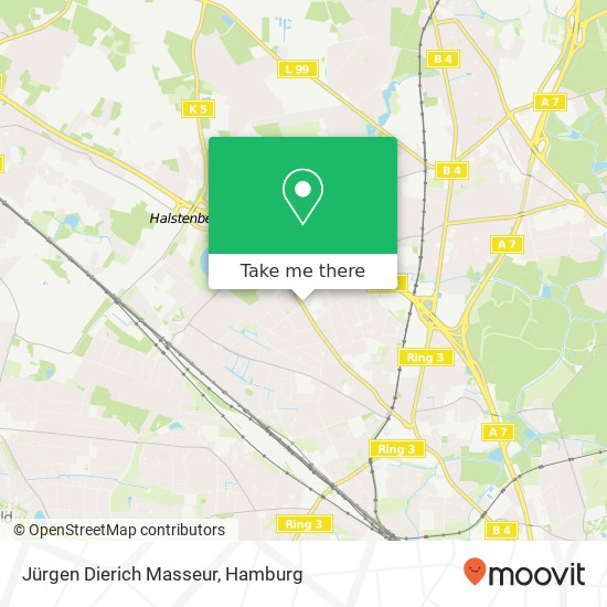 Jürgen Dierich Masseur map