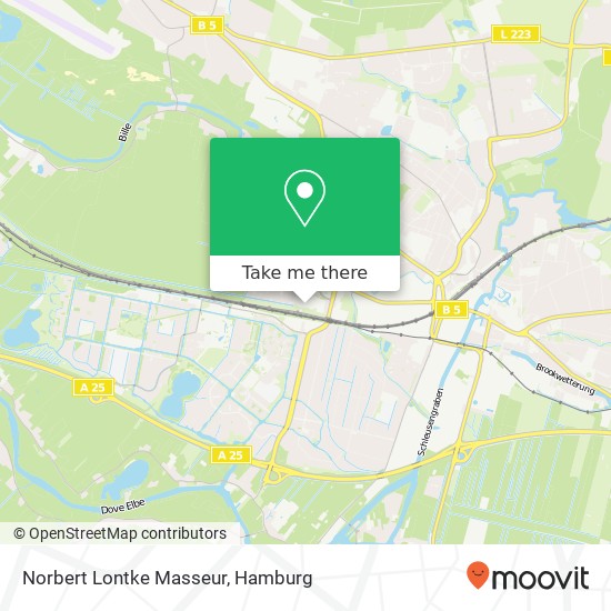 Norbert Lontke Masseur map