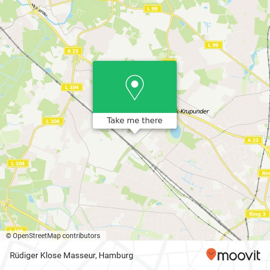 Rüdiger Klose Masseur map