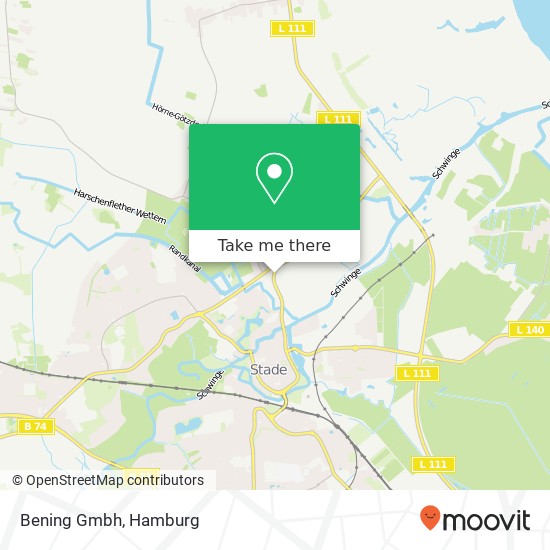 Bening Gmbh map