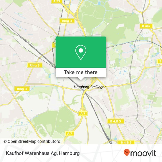 Kaufhof Warenhaus Ag map