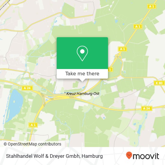 Карта Stahlhandel Wolf & Dreyer Gmbh