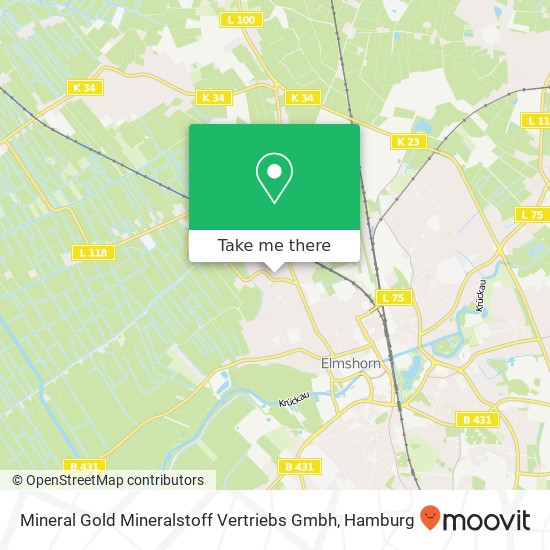 Mineral Gold Mineralstoff Vertriebs Gmbh map