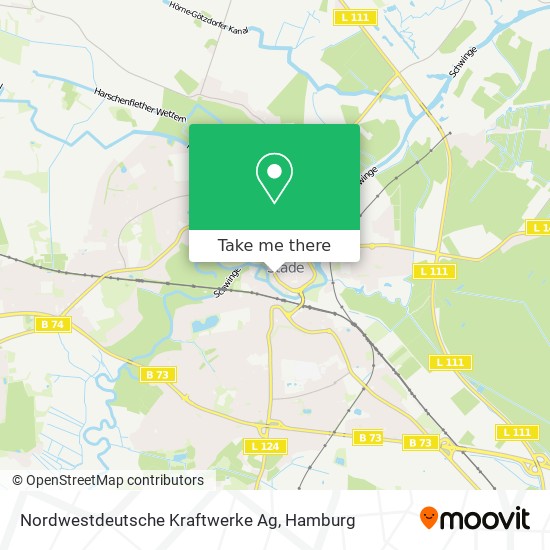 Карта Nordwestdeutsche Kraftwerke Ag