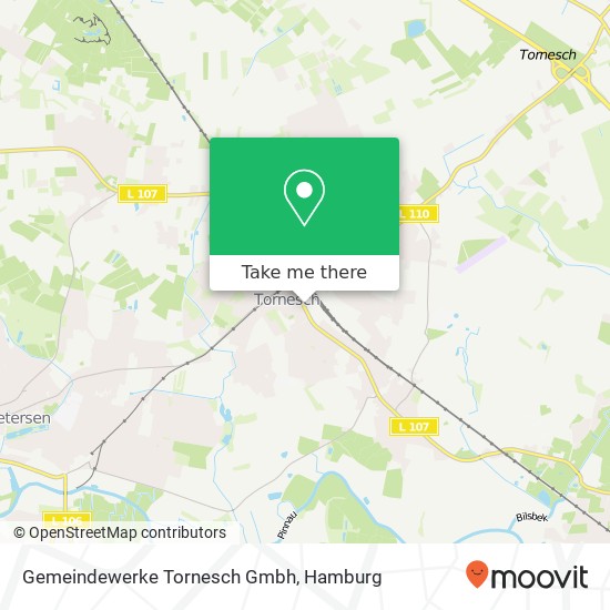 Gemeindewerke Tornesch Gmbh map