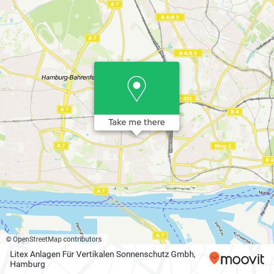 Litex Anlagen Für Vertikalen Sonnenschutz Gmbh map