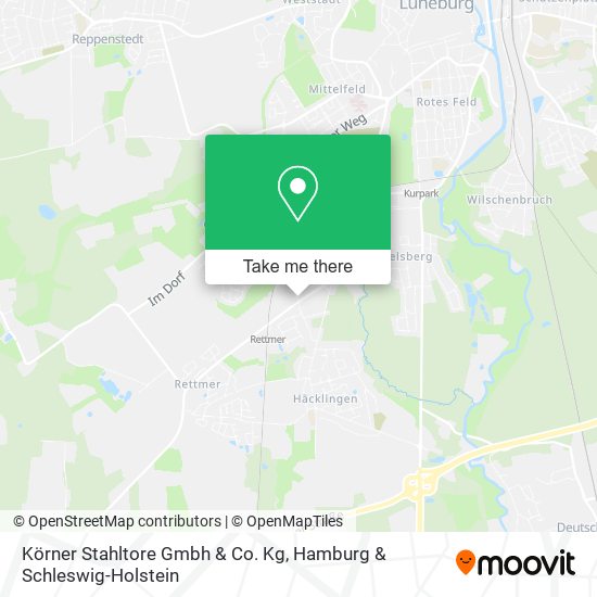 Körner Stahltore Gmbh & Co. Kg map