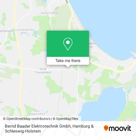 Bernd Baader Elektrotechnik Gmbh map